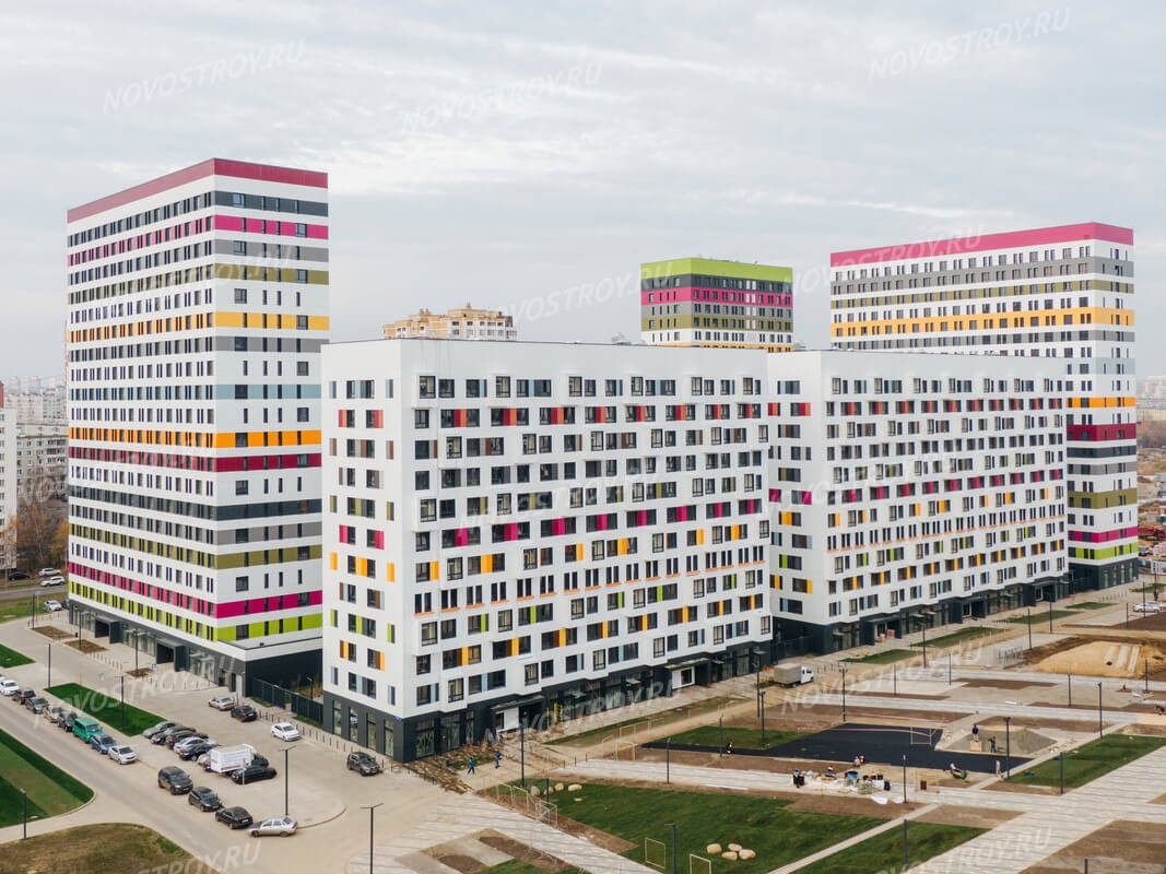 ЖК &quot;Грин Парк&quot; I И Iı Очереди Завершён.